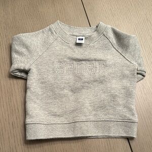 Janie and Jack Gray Sporty Sweatshirt